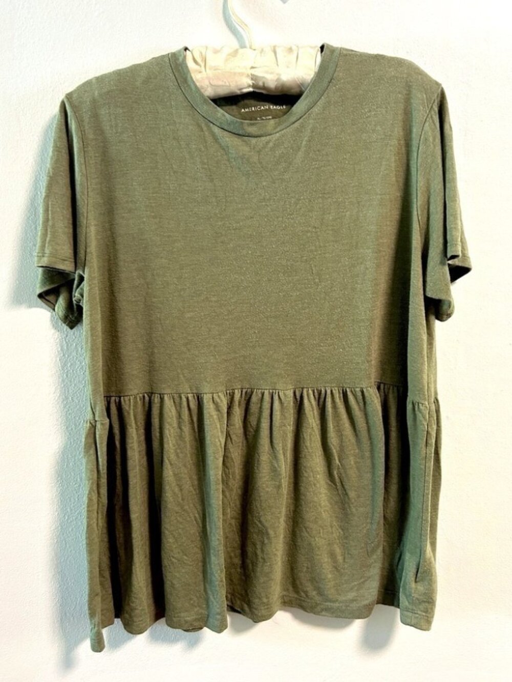 American Eagle peplum top size XL